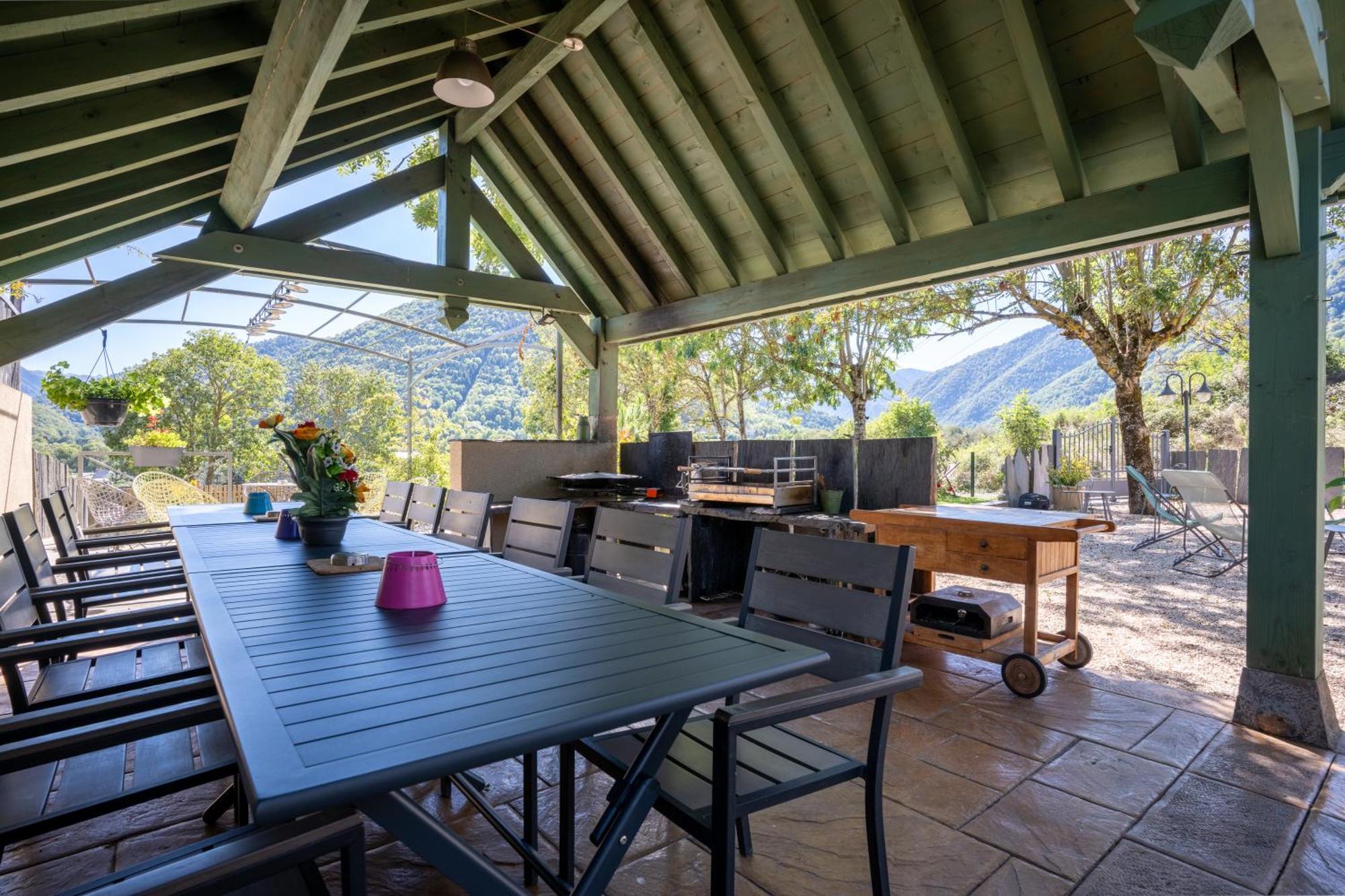 Grange Renovee En Gite/Maison/Chalet أرو المظهر الخارجي الصورة
